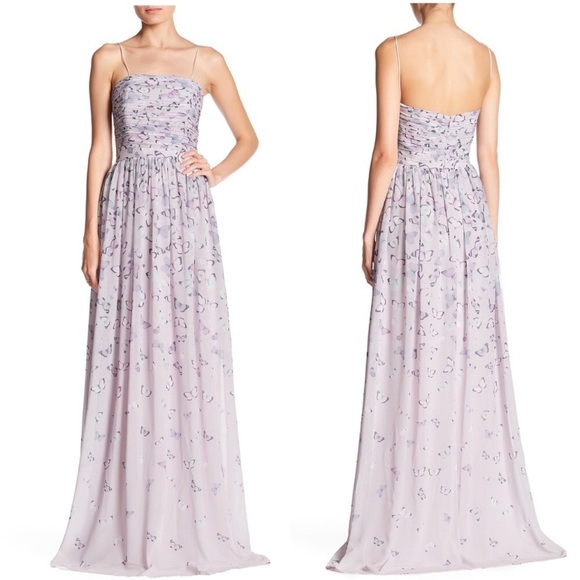 ERIN by Erin Fetherston Dresses & Skirts - NWT Erin Featherston Lilac‎ Pleated Bodice Gown